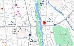 地図　大新町ハイツ