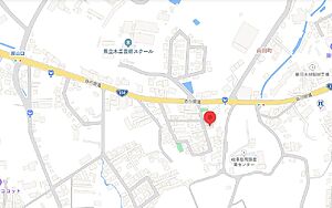 地図　プリオール　賃貸アパート